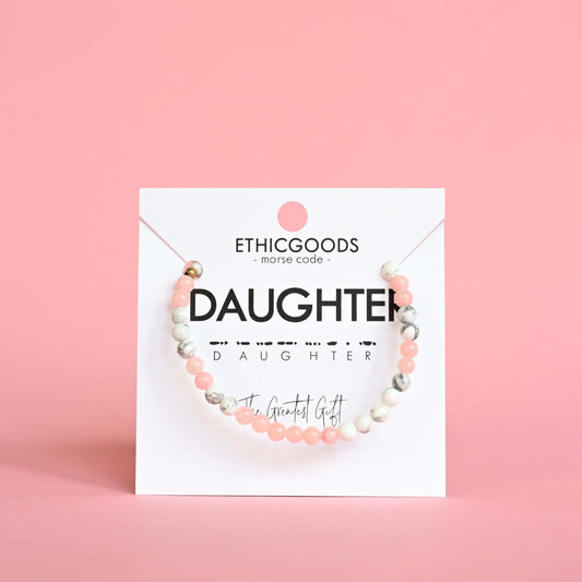 Morse Code Bracelet | DAUGHTER