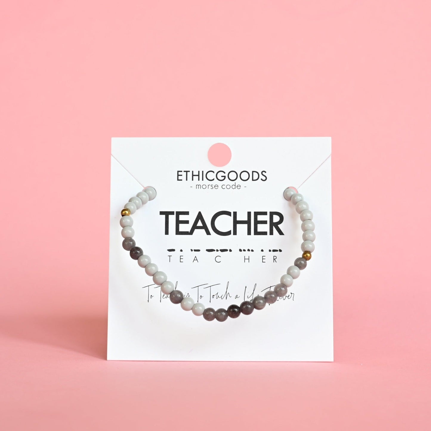 Morse Code Bracelet | TEACHER