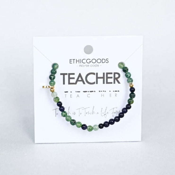 Morse Code Bracelet | TEACHER