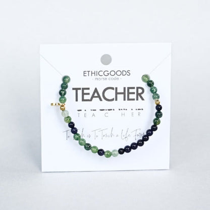 Morse Code Bracelet | TEACHER