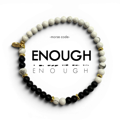 Morse Code Bracelet | ENOUGH