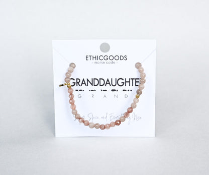 Morse Code Bracelet | GRANDDAUGHTER