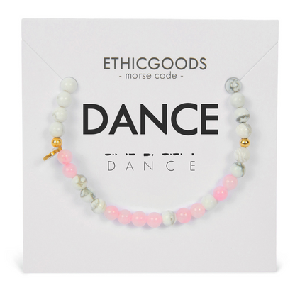 Morse Code Bracelet | DANCE