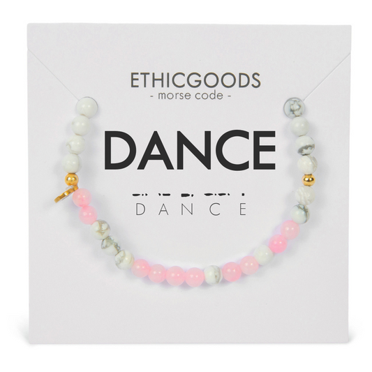 Morse Code Bracelet | DANCE