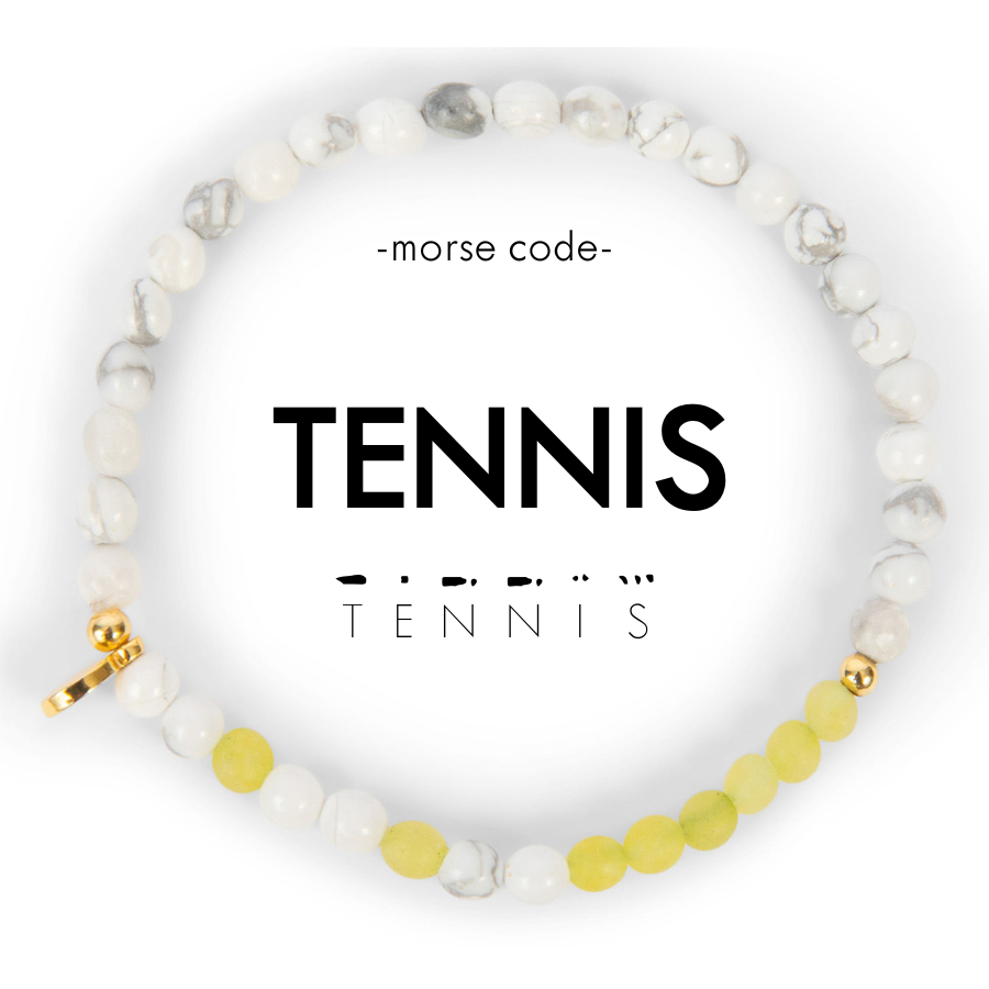 Morse Code Bracelet | TENNIS