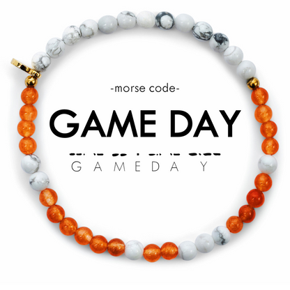 Morse Code Bracelet | GAME DAY