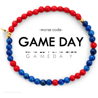 Morse Code Bracelet | GAME DAY