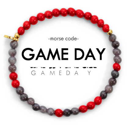 Morse Code Bracelet | GAME DAY