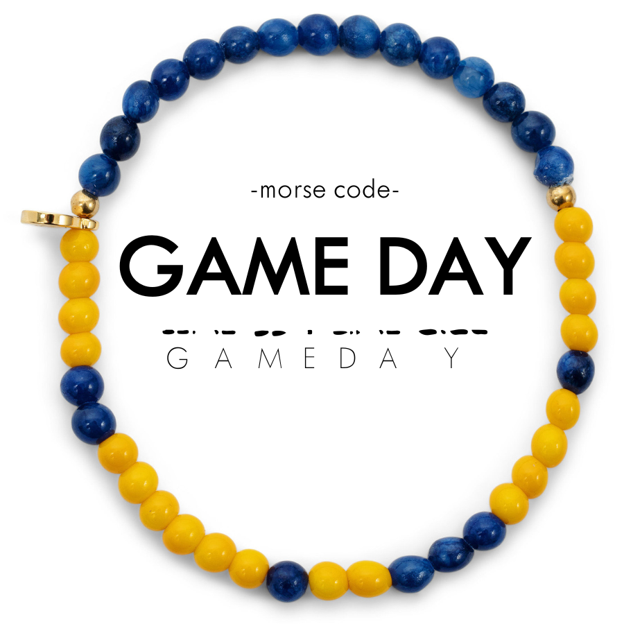 Morse Code Bracelet | GAME DAY