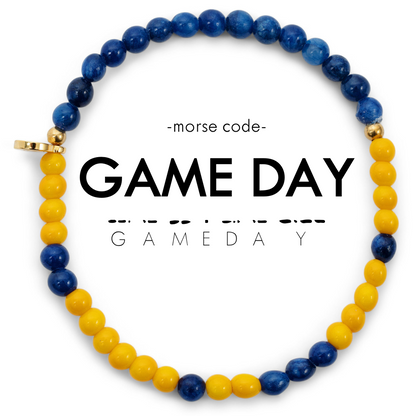 Morse Code Bracelet | GAME DAY