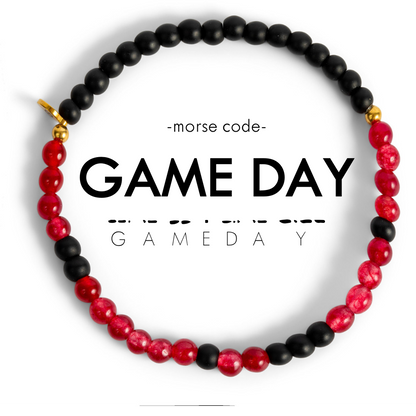Morse Code Bracelet | GAME DAY