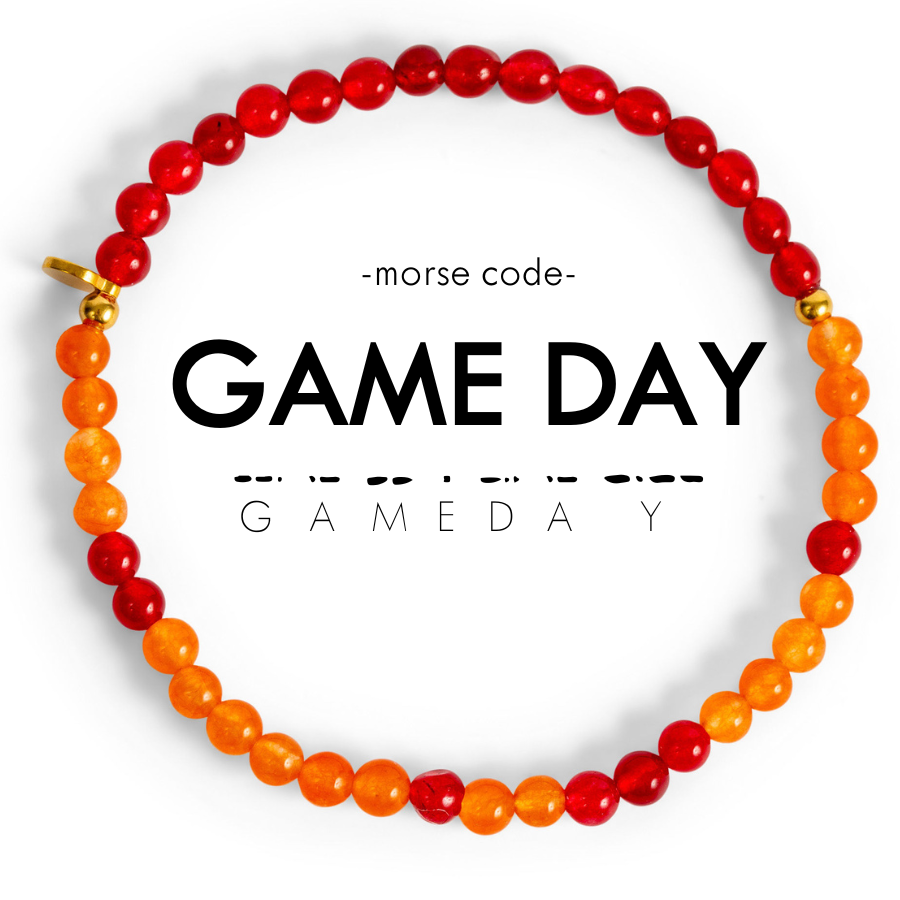 Morse Code Bracelet | GAME DAY