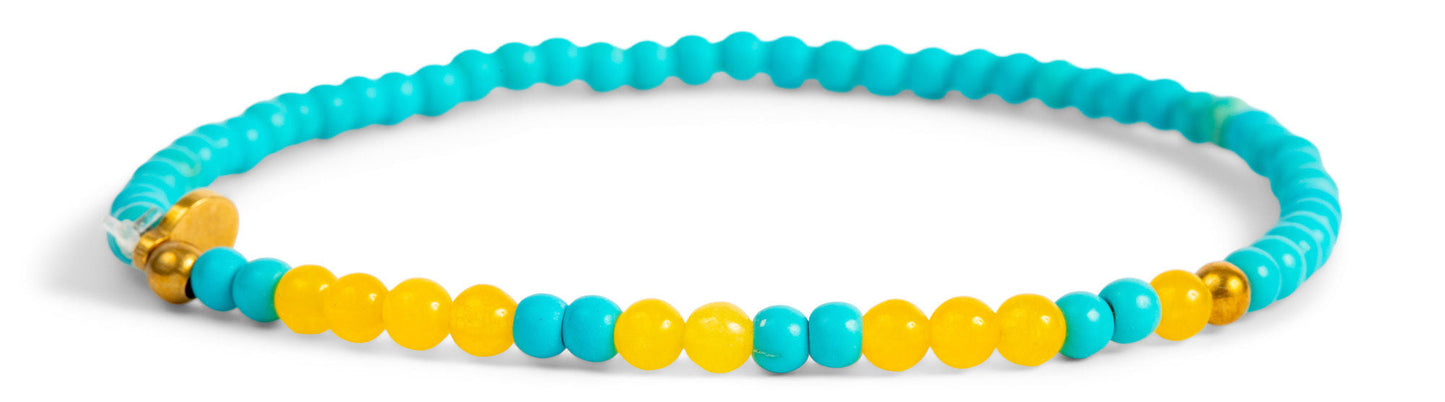 3mm Morse Code Bracelet | BRAVE