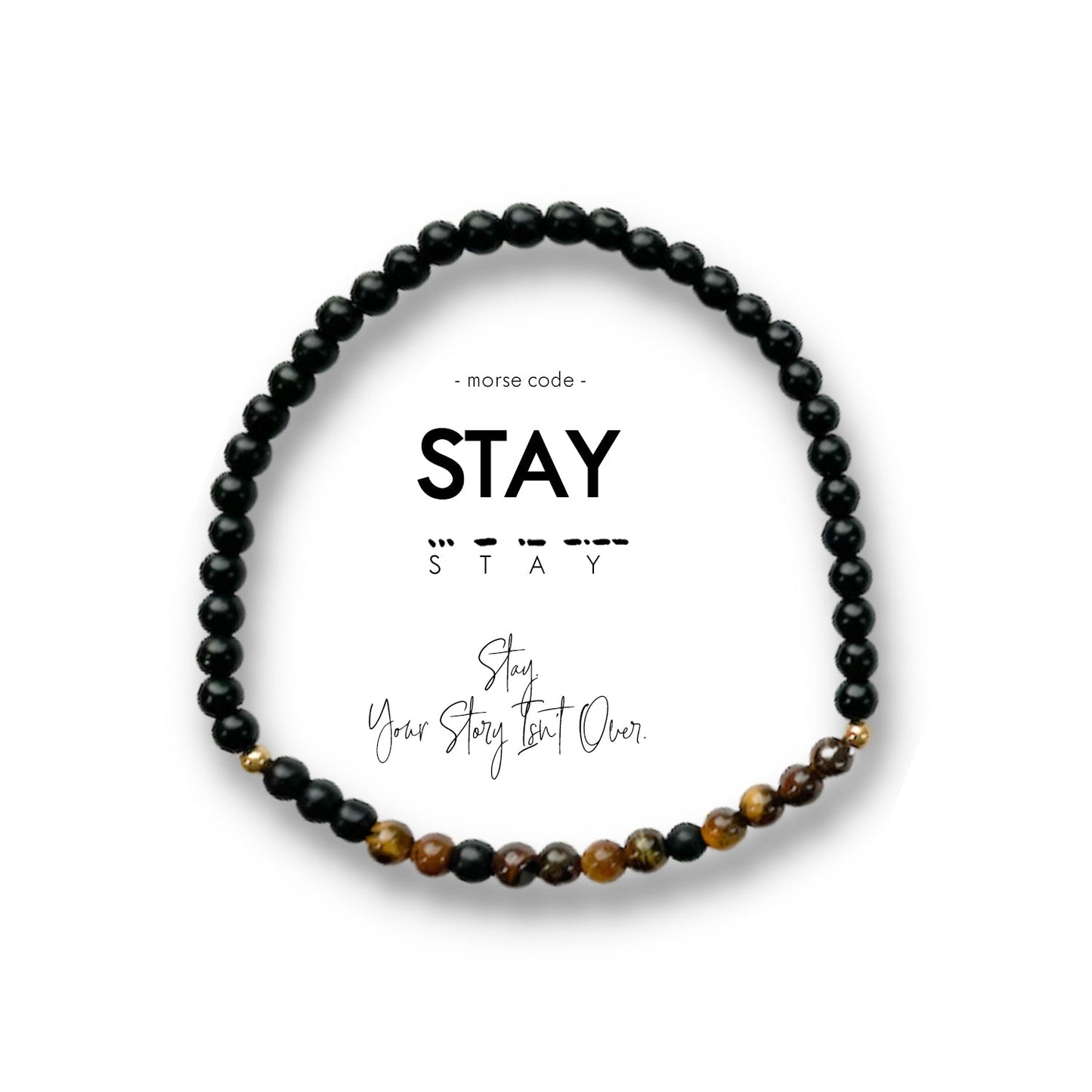 Morse Code Bracelet Extended Size | STAY