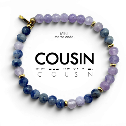 MINI Morse Code Bracelet | COUSIN