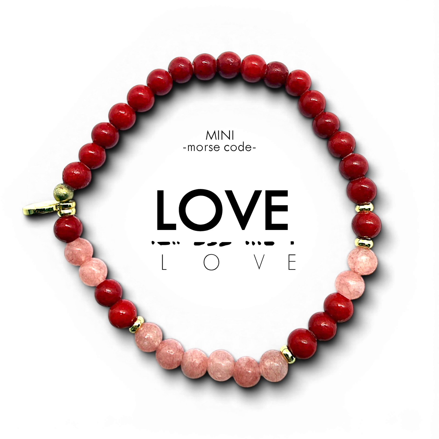 MINI Morse Code Bracelet | LOVE