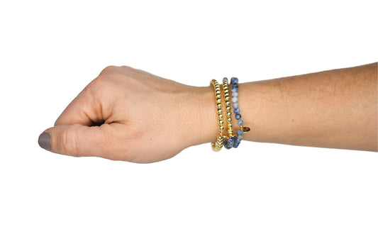 MOTHER Morse Code Stacking Bracelet Set