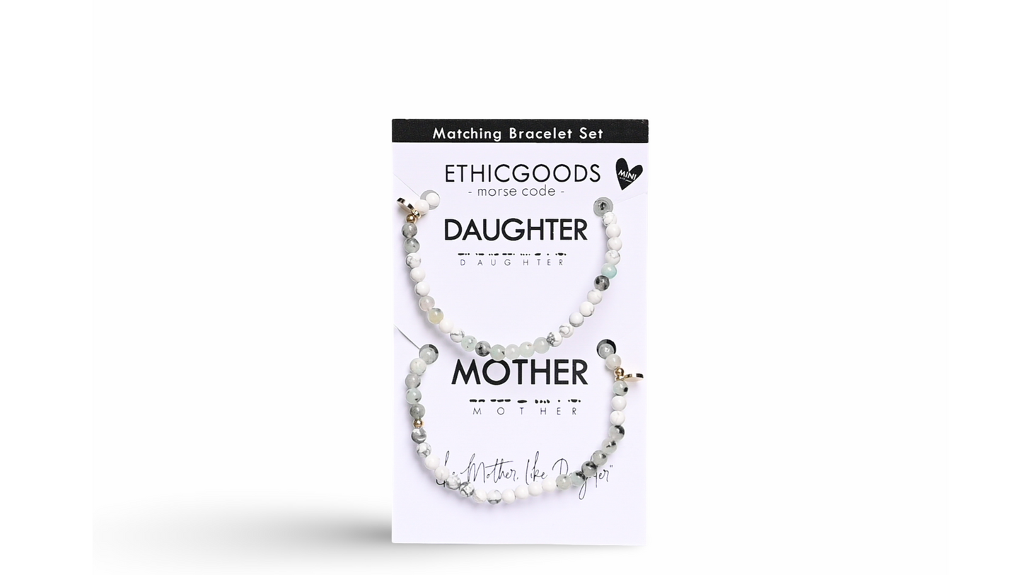 Morse Code Matching Set | MOTHER & MINI DAUGHTER