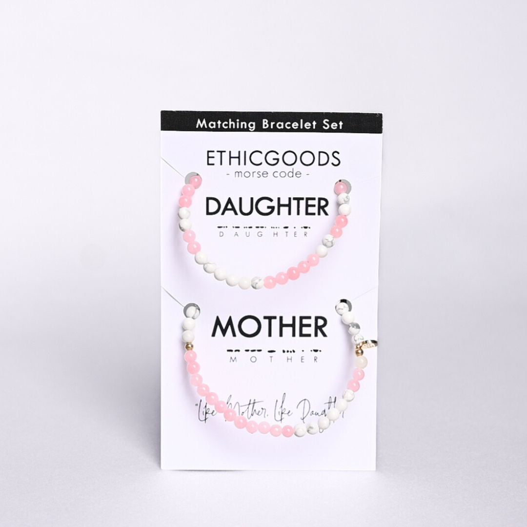 Morse Code Matching Set | MOTHER & DAUGHTER