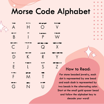 Morse Code Matching Set | FRIENDSHIP