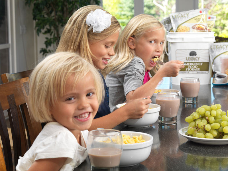 120 Serving Breakfast Bucket - 36 lbs
