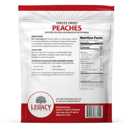 Freeze Dried Peaches